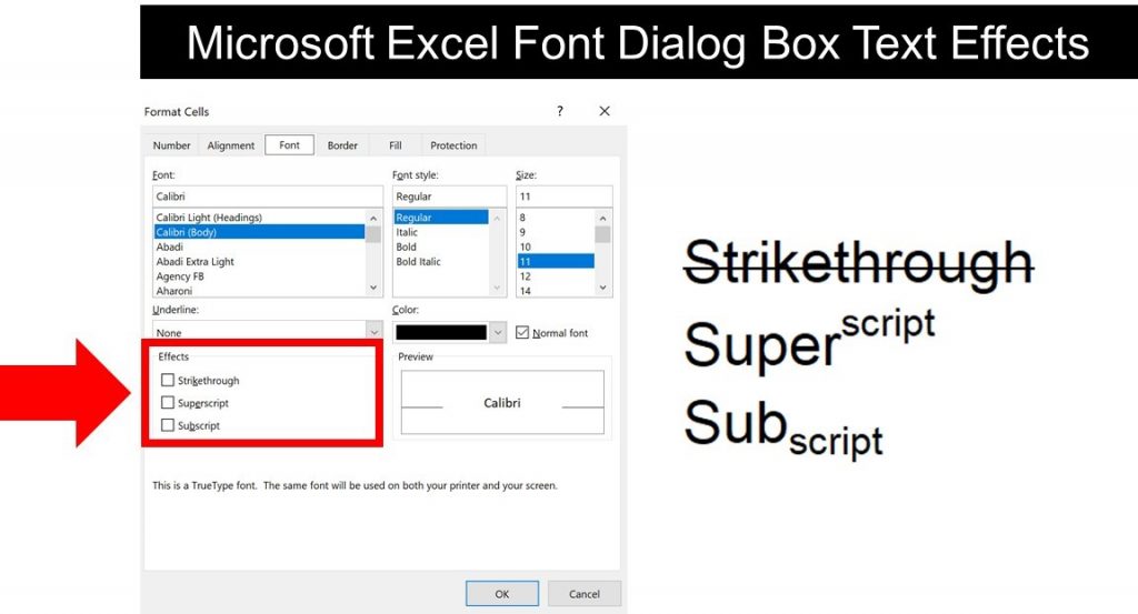 excel for mac hotkey for subscript
